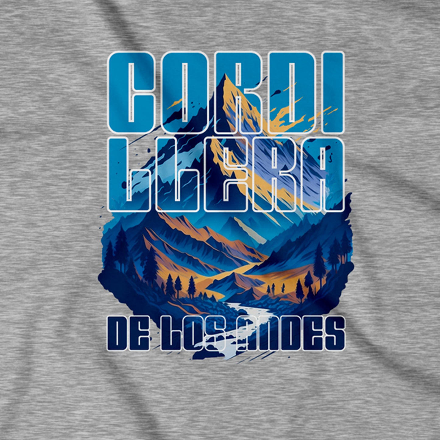 Camiseta Estampada Hombre | Cordillera Andes