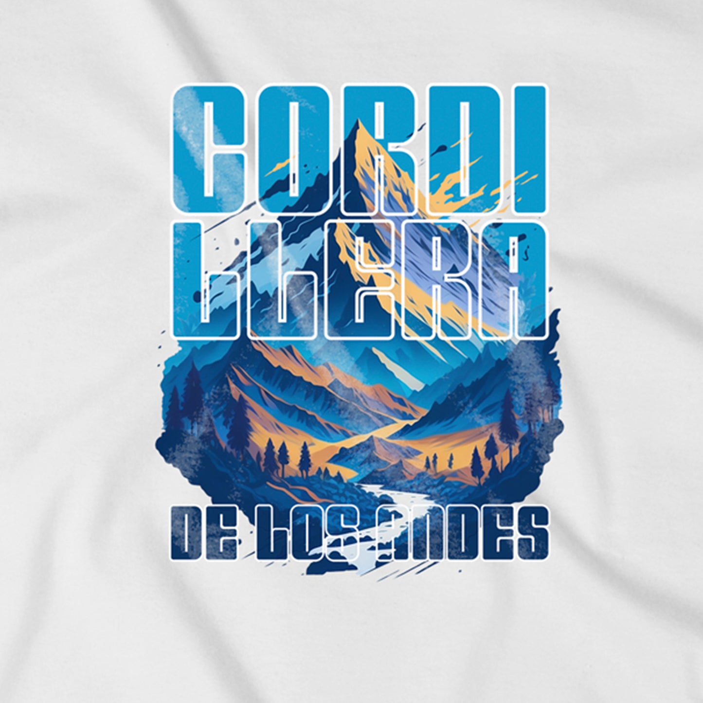 Camiseta Estampada Hombre | Cordillera Andes