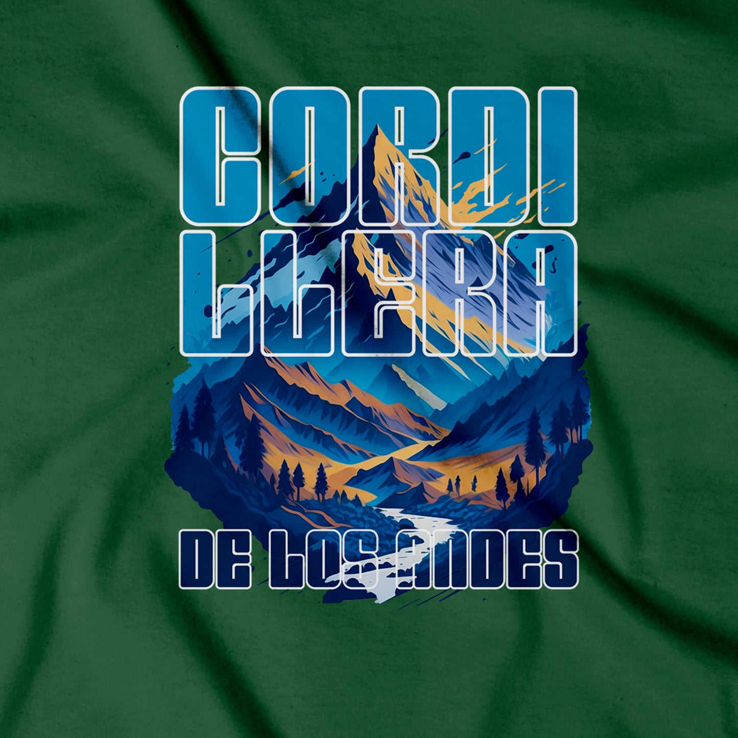 Camiseta Estampada Hombre | Cordillera Andes