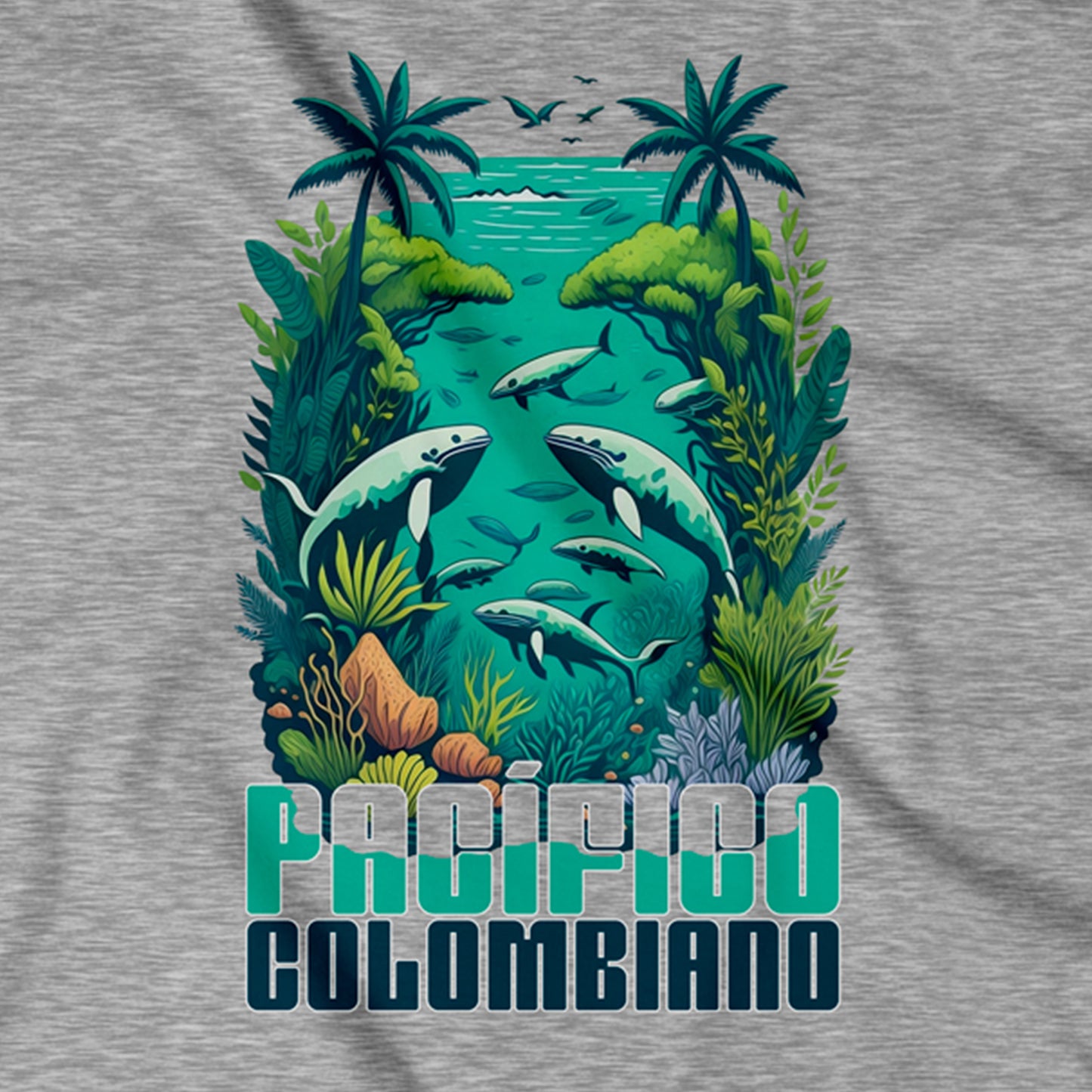 Camiseta Estampada Hombre | Pacífico Colombiano