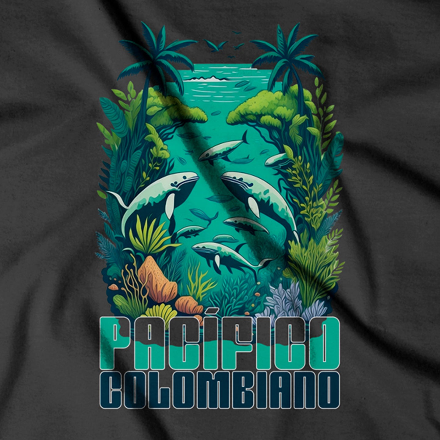 Camiseta Estampada Hombre | Pacífico Colombiano