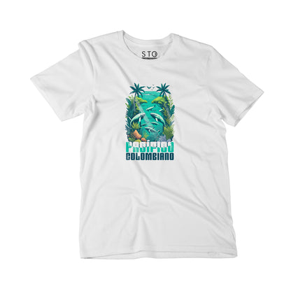 Camiseta Estampada Hombre | Pacífico Colombiano