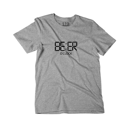 Camiseta Estampada Hombre | Beer O'Clock