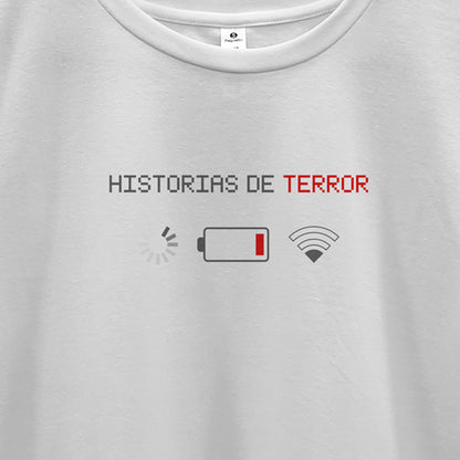 Camiseta "Historias de Terror" Mujer - 53021A