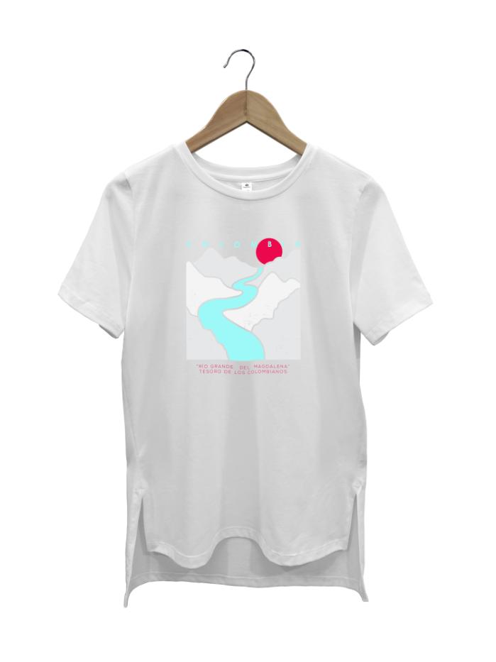 Camiseta Estampada Mujer | Río Magdalena