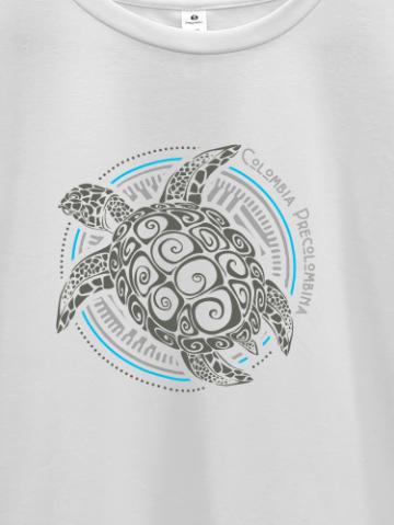 Camiseta Tortuga Precolombina Mujer - 43761