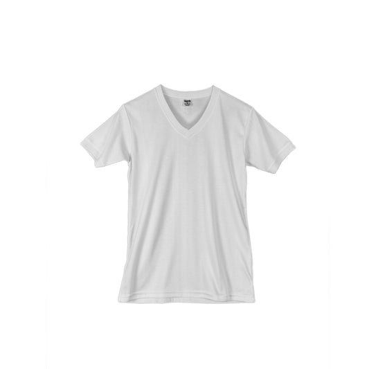 Camiseta Acanalada Cuello V - 5068