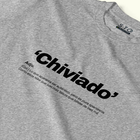 Camiseta Estampada Mujer | 'Chiviado'