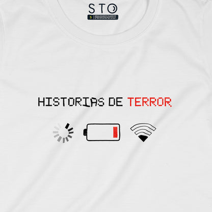 Camiseta Estampada Mujer | Historias de Terror