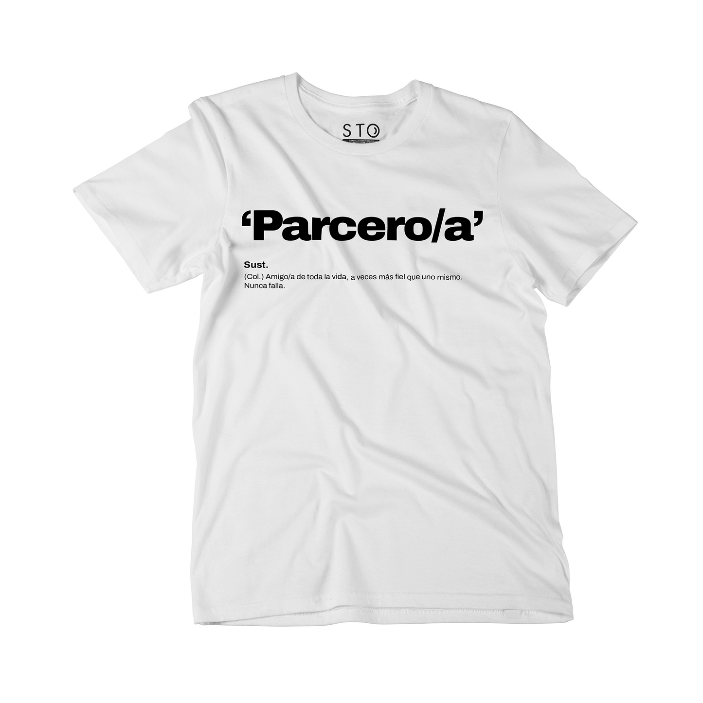 Camiseta Estampada Hombre | 'Parcero/a'