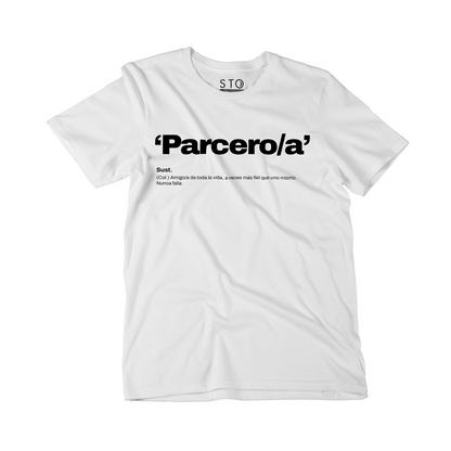 Camiseta Estampada Hombre | 'Parcero/a'