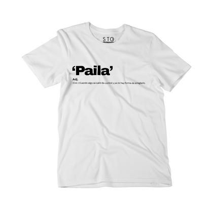 Camiseta Estampada Hombre | 'Paila'