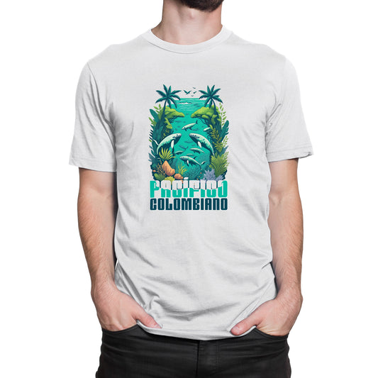 Camiseta Estampada Hombre | Pacífico Colombiano