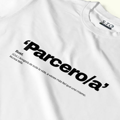 Camiseta Estampada Hombre | 'Parcero/a'
