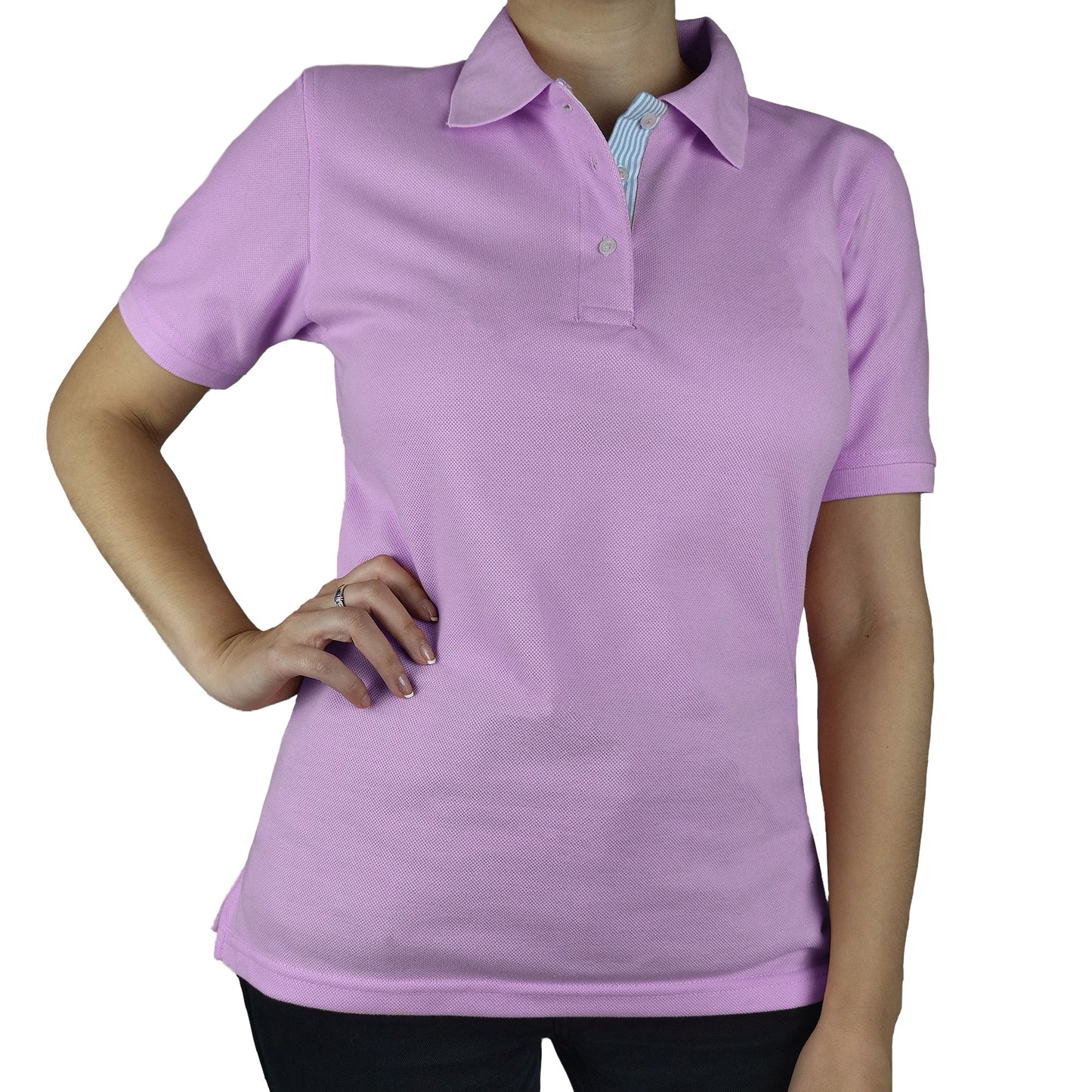 Camiseta Polo Mujer | Lila