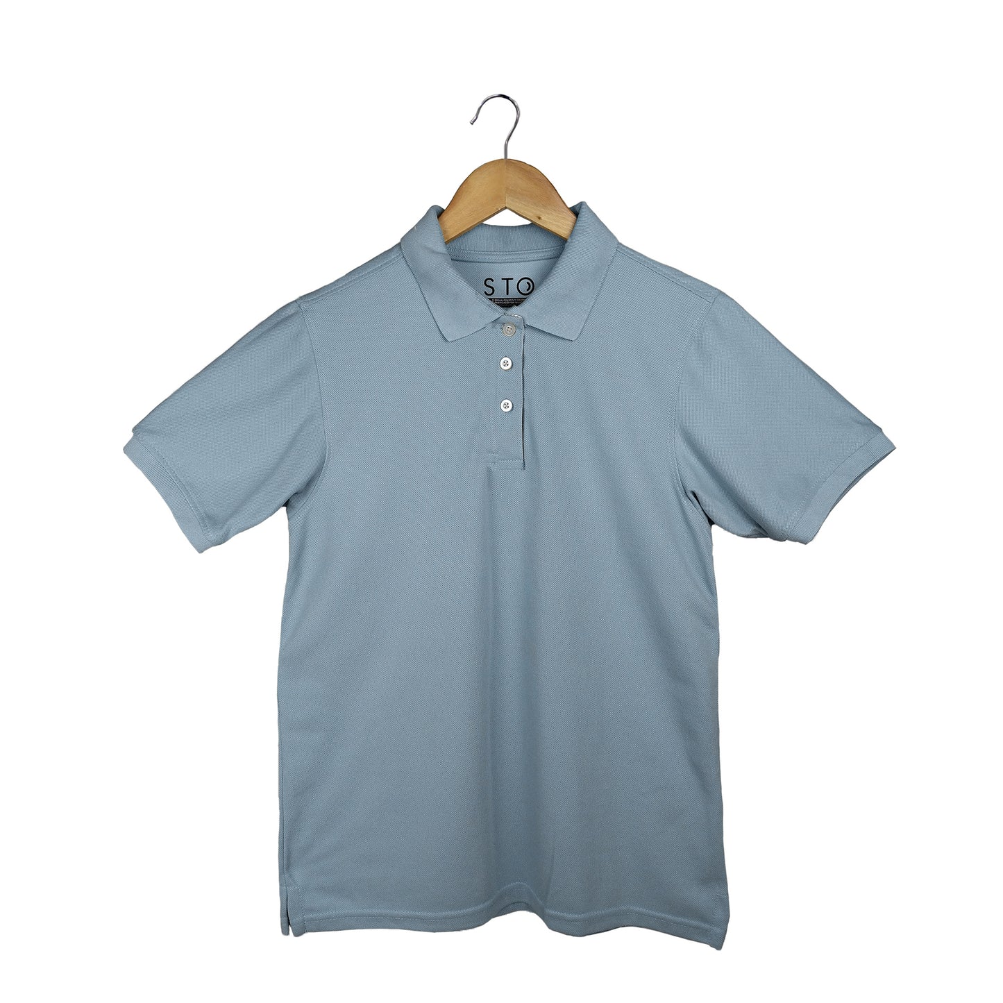 Camiseta Polo Mujer | Azul Celeste