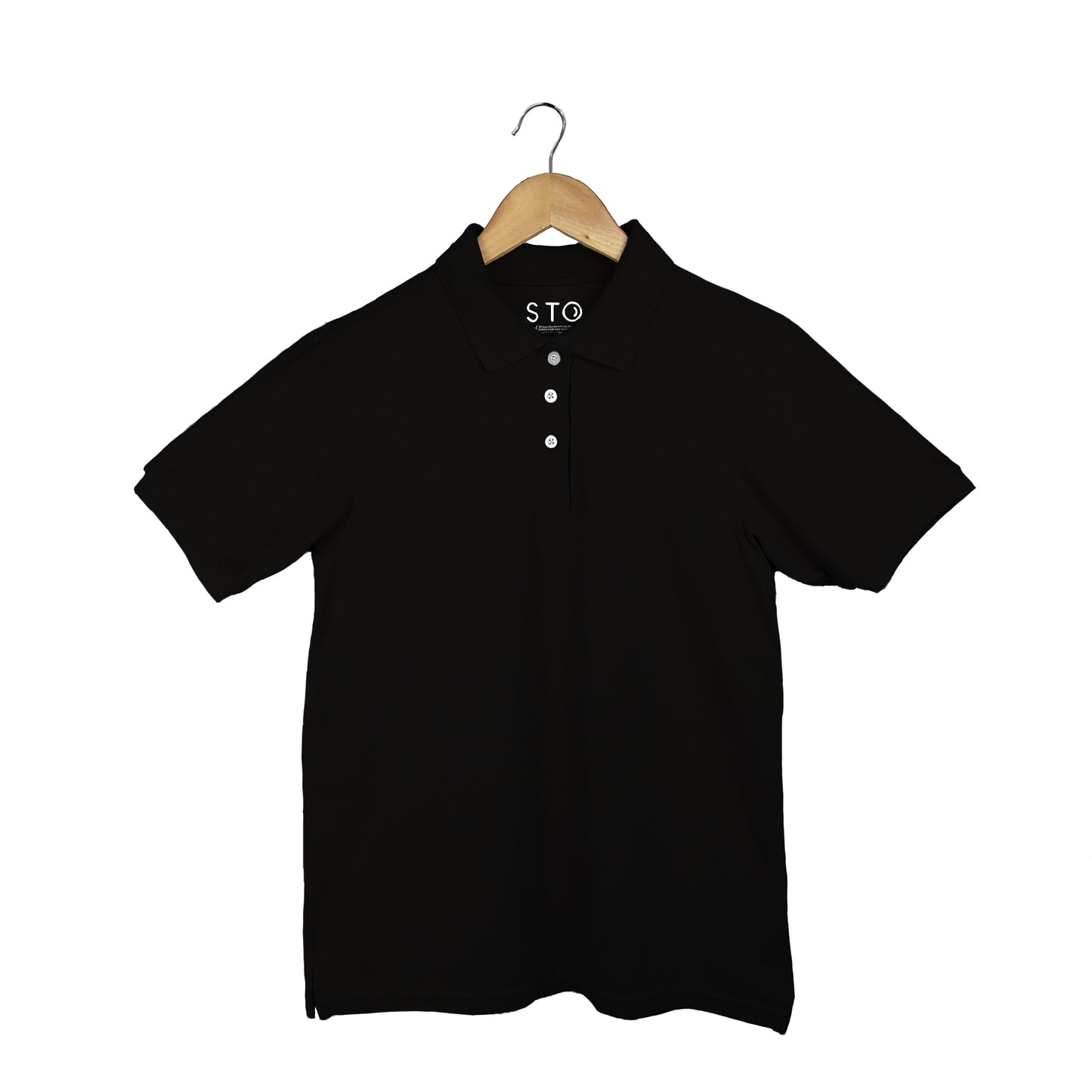 Camiseta Polo Mujer | Negro