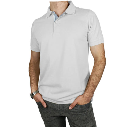 Camiseta Polo Hombre | Gris Jaspe