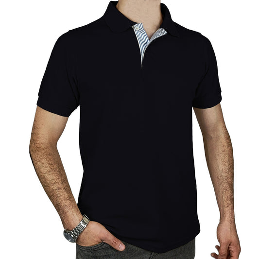 Camiseta Polo Hombre | Azul Oscuro