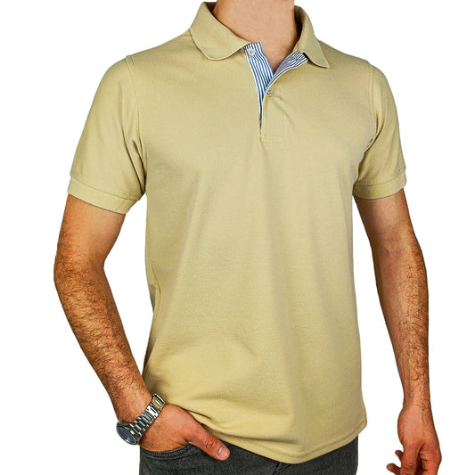 Camiseta Polo Hombre | Camel