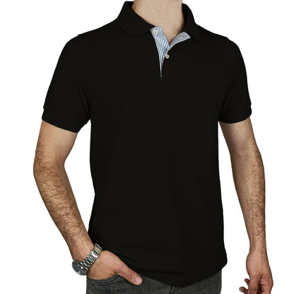 Camiseta Polo Hombre | Negro