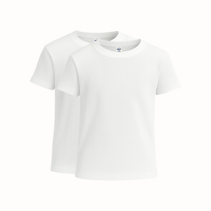 COMBO X2 | Camiseta Niño Acanalada | 3170
