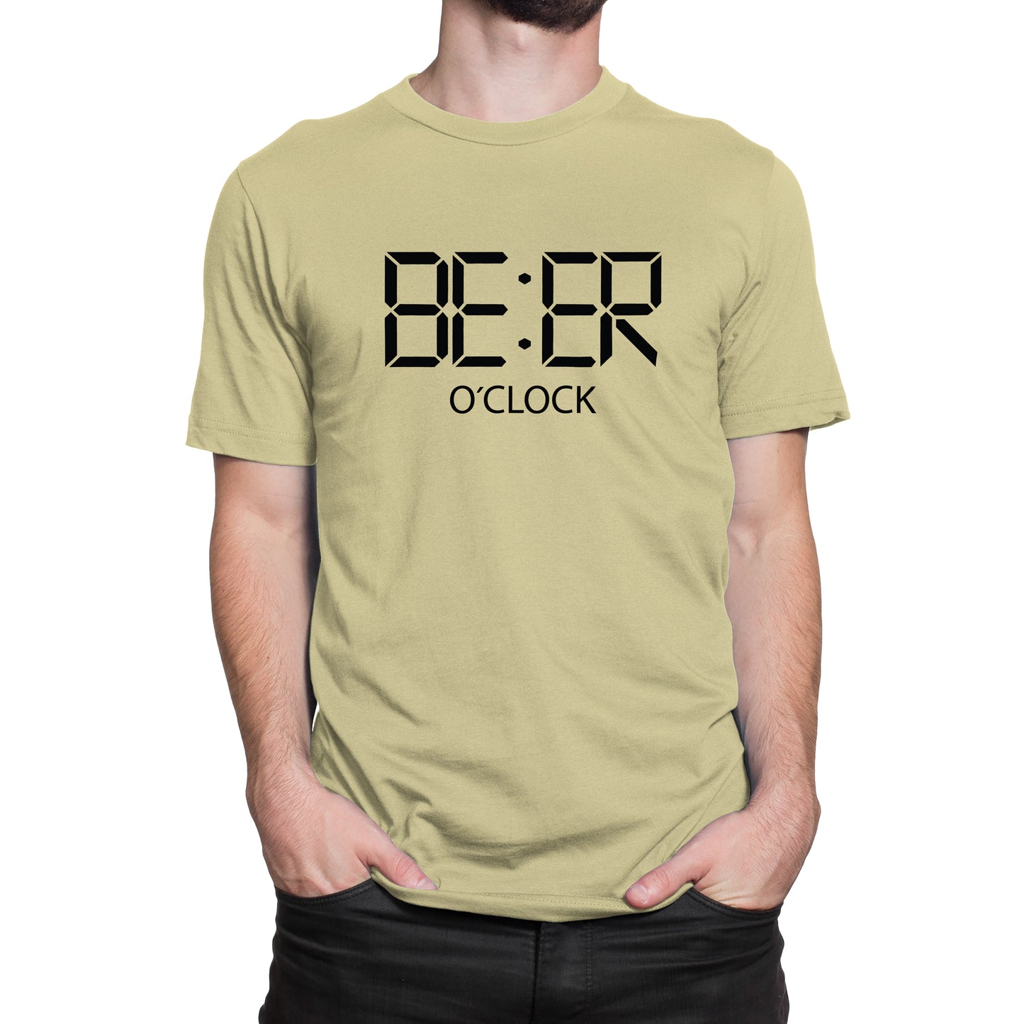 Camiseta Estampada Hombre | Beer O'Clock