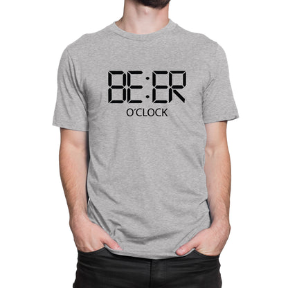 Camiseta Estampada Hombre | Beer O'Clock