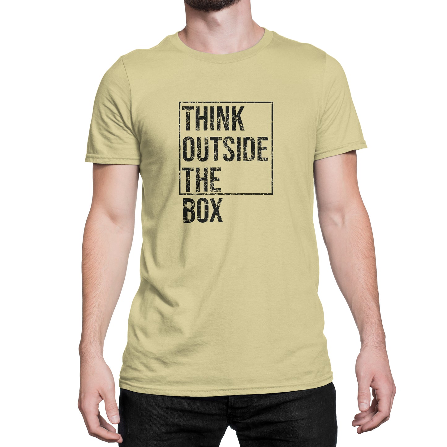 Camiseta Estampada Hombre | Think Outside The Box
