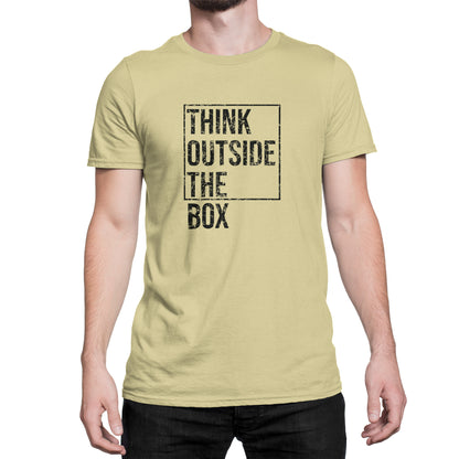 Camiseta Estampada Hombre | Think Outside The Box