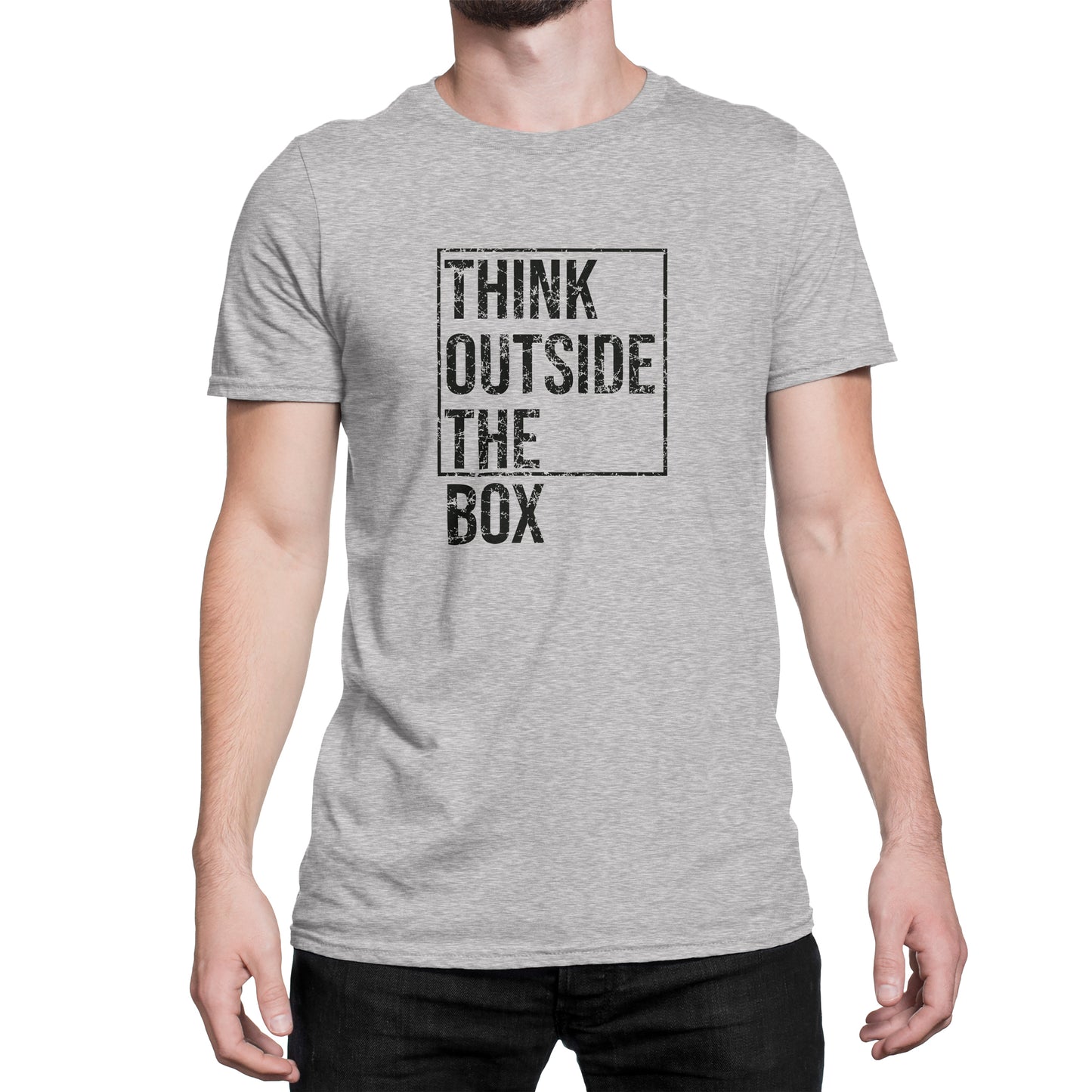 Camiseta Estampada Hombre | Think Outside The Box