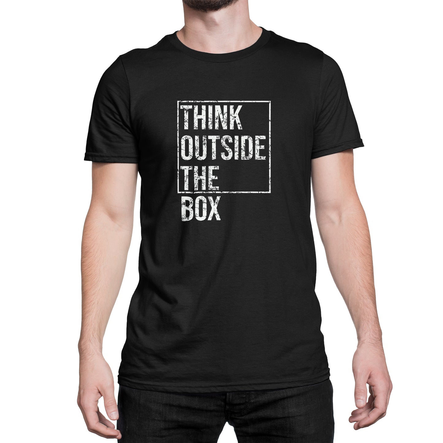 Camiseta Estampada Hombre | Think Outside The Box