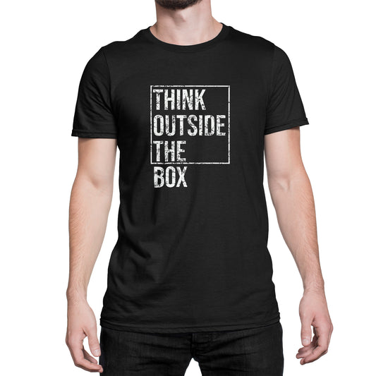 Camiseta Estampada Hombre | Think Outside The Box
