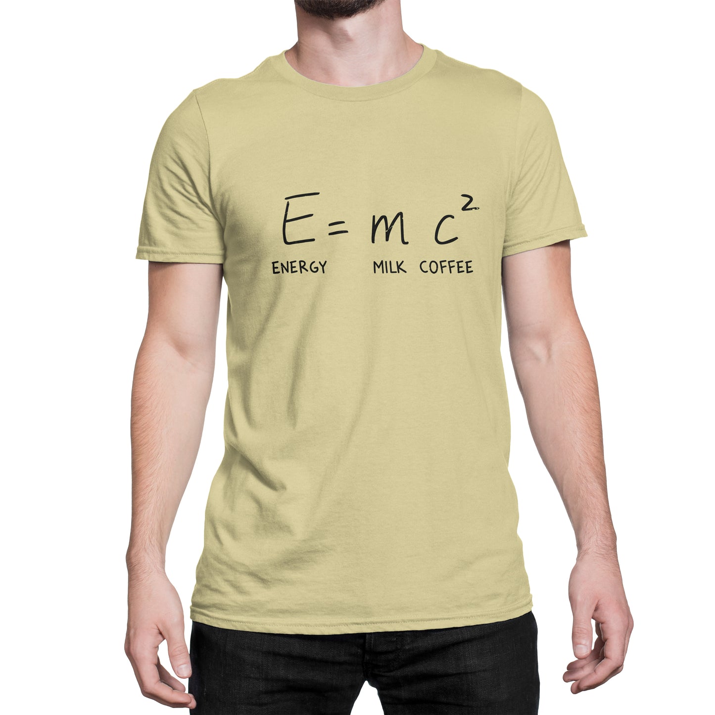 Camiseta Estampada Hombre| E=mc^2