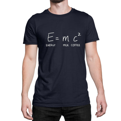 Camiseta Estampada Hombre| E=mc^2