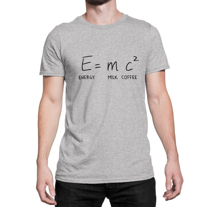 Camiseta Estampada Hombre| E=mc^2