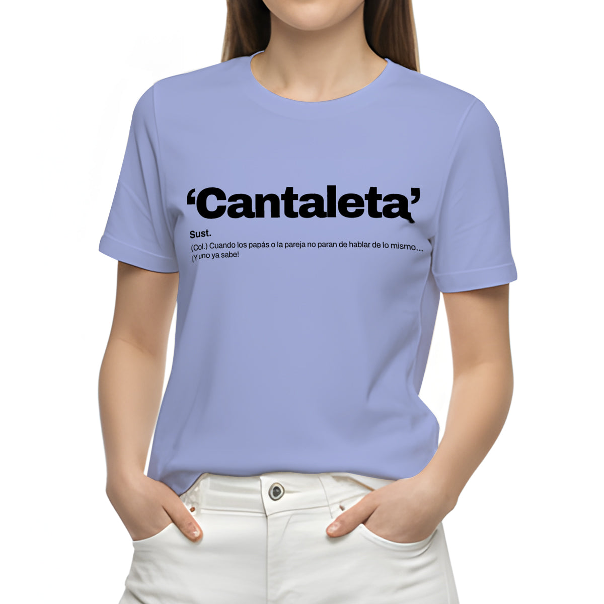 Camiseta Estampada Mujer | 'Cantaleta'
