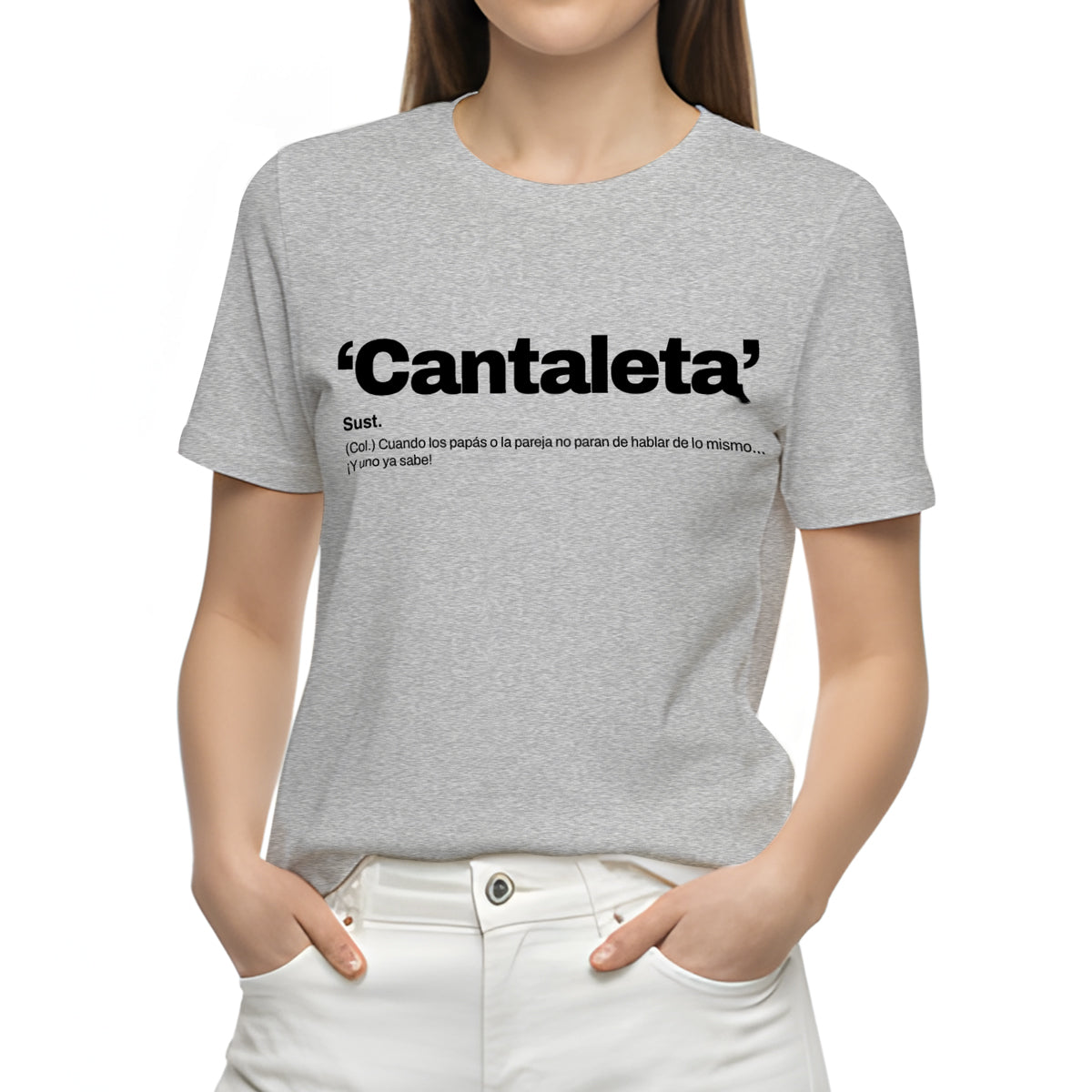 Camiseta Estampada Mujer | 'Cantaleta'
