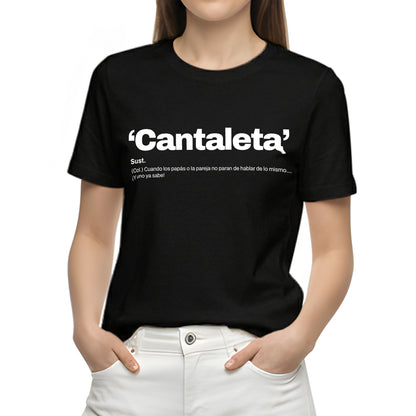 Camiseta Estampada Mujer | 'Cantaleta'
