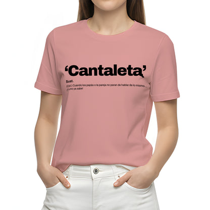 Camiseta Estampada Mujer | 'Cantaleta'
