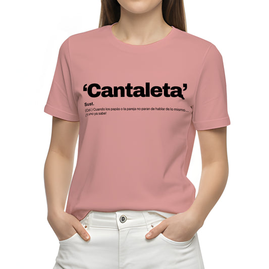 Camiseta Estampada Mujer | 'Cantaleta'