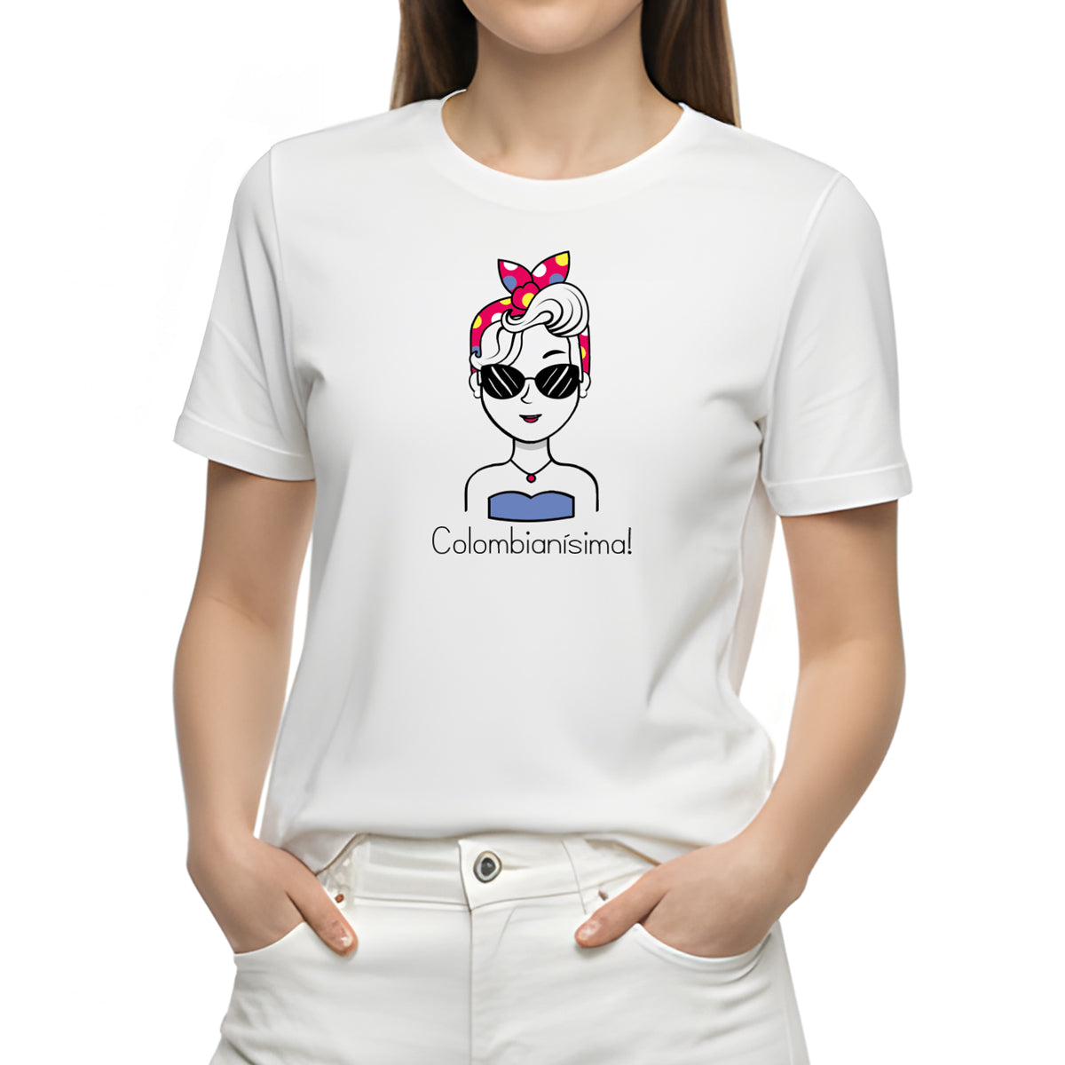 Camiseta Estampada Mujer | Colombianisima