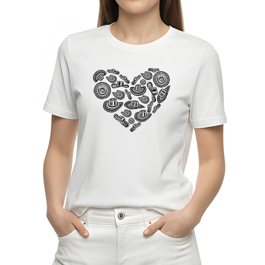 Camiseta Estampada Mujer | Corazón Colombia