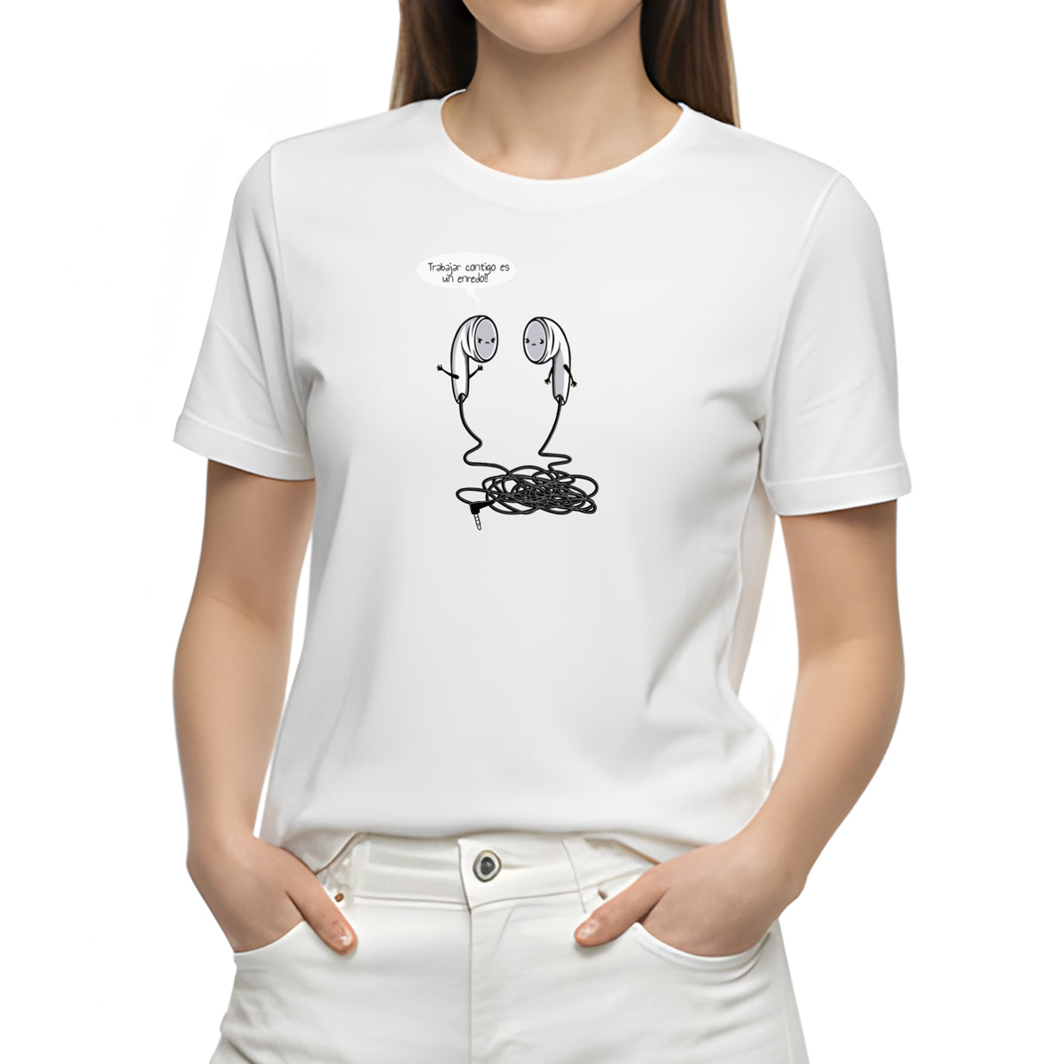Camiseta Estampada Mujer | Enredo