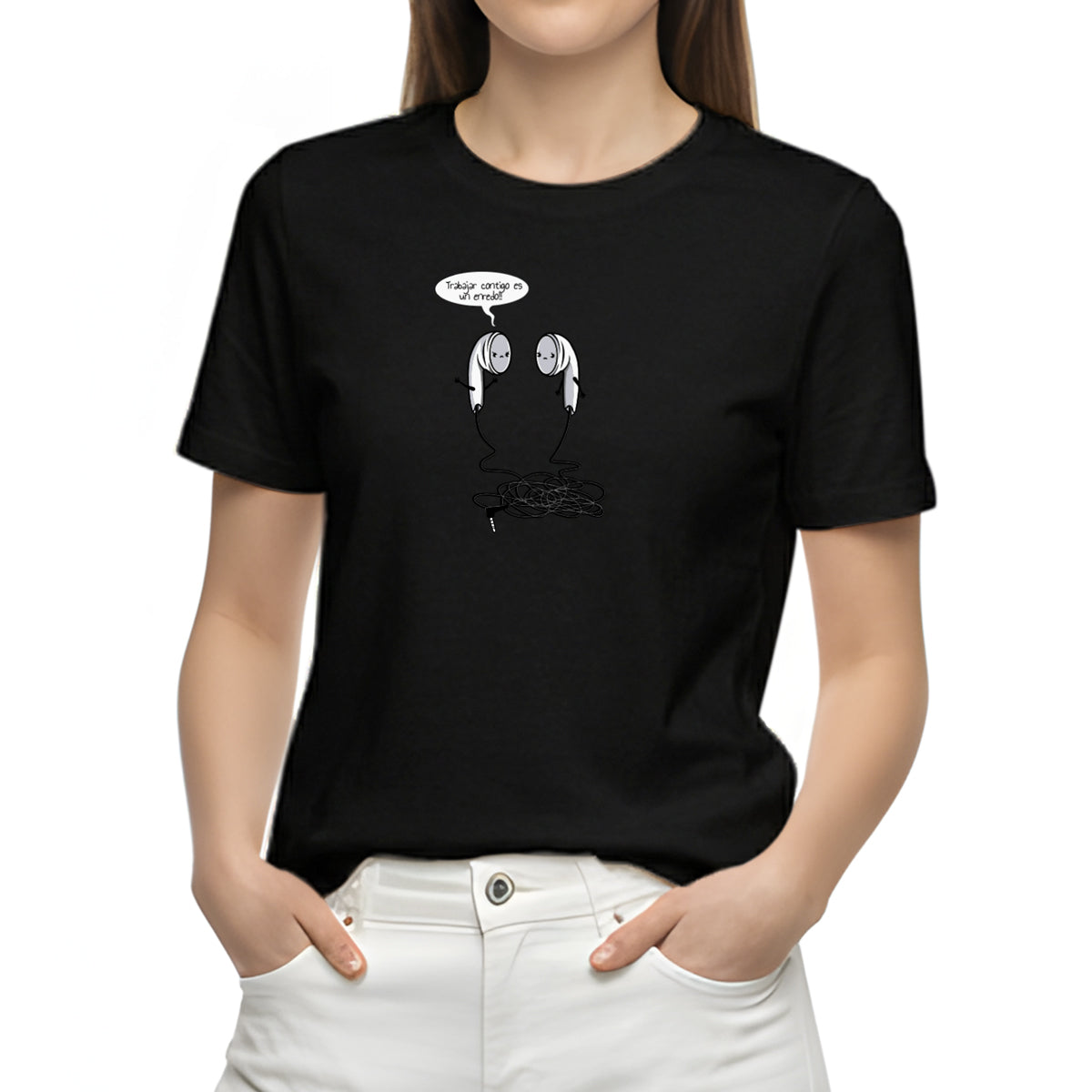 Camiseta Estampada Mujer | Enredo