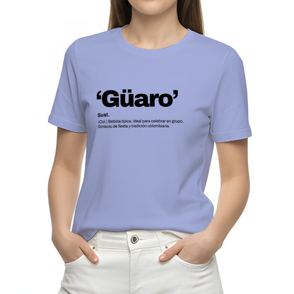 Camiseta Estampada Mujer | 'Güaro'