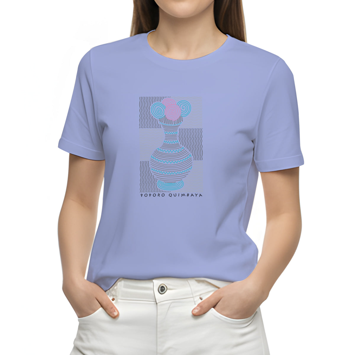 Camiseta Estampada Mujer | Quimbaya
