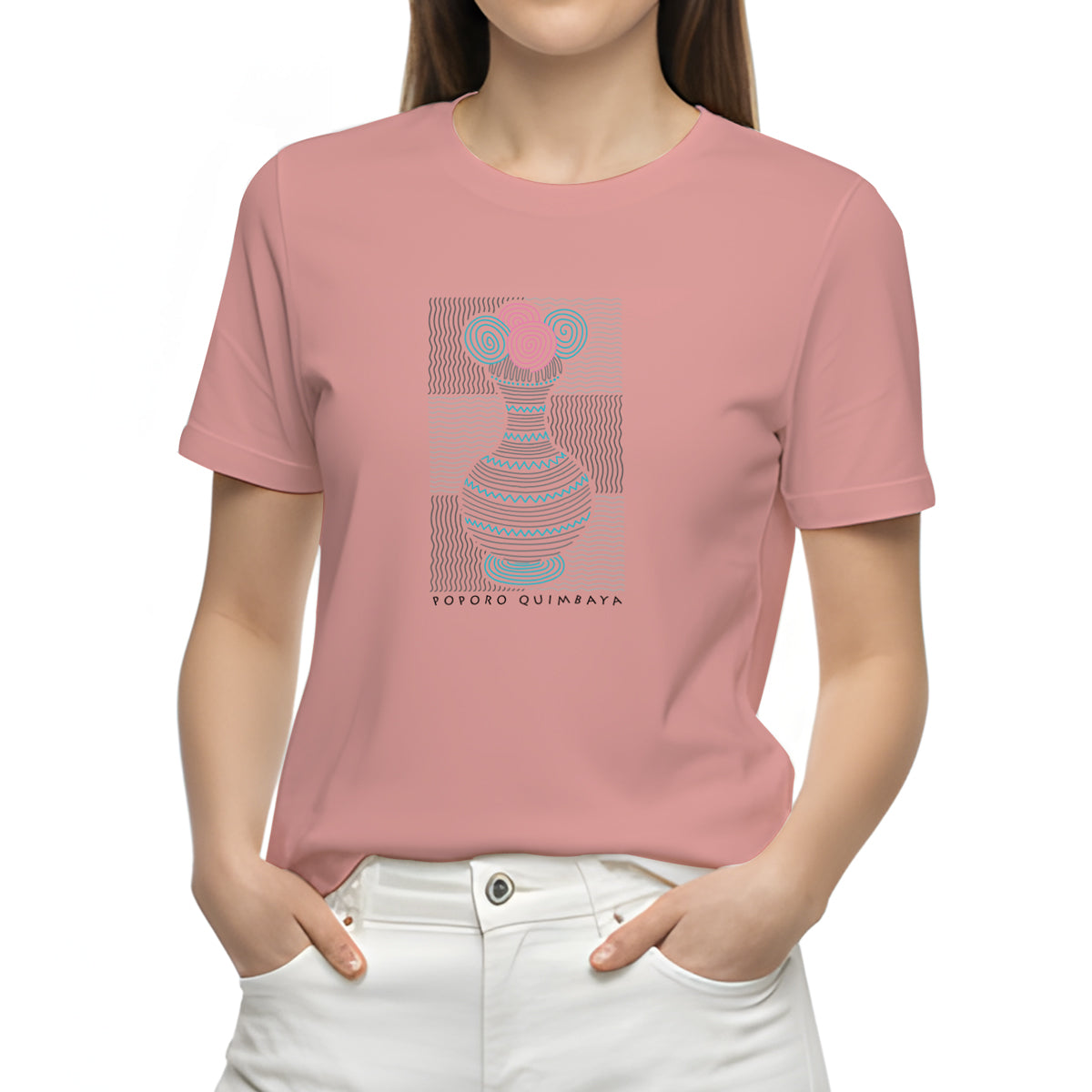 Camiseta Estampada Mujer | Quimbaya