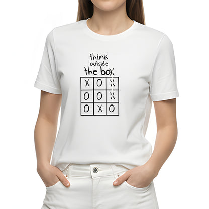 Camiseta Estampada Mujer | Think Outside The Box