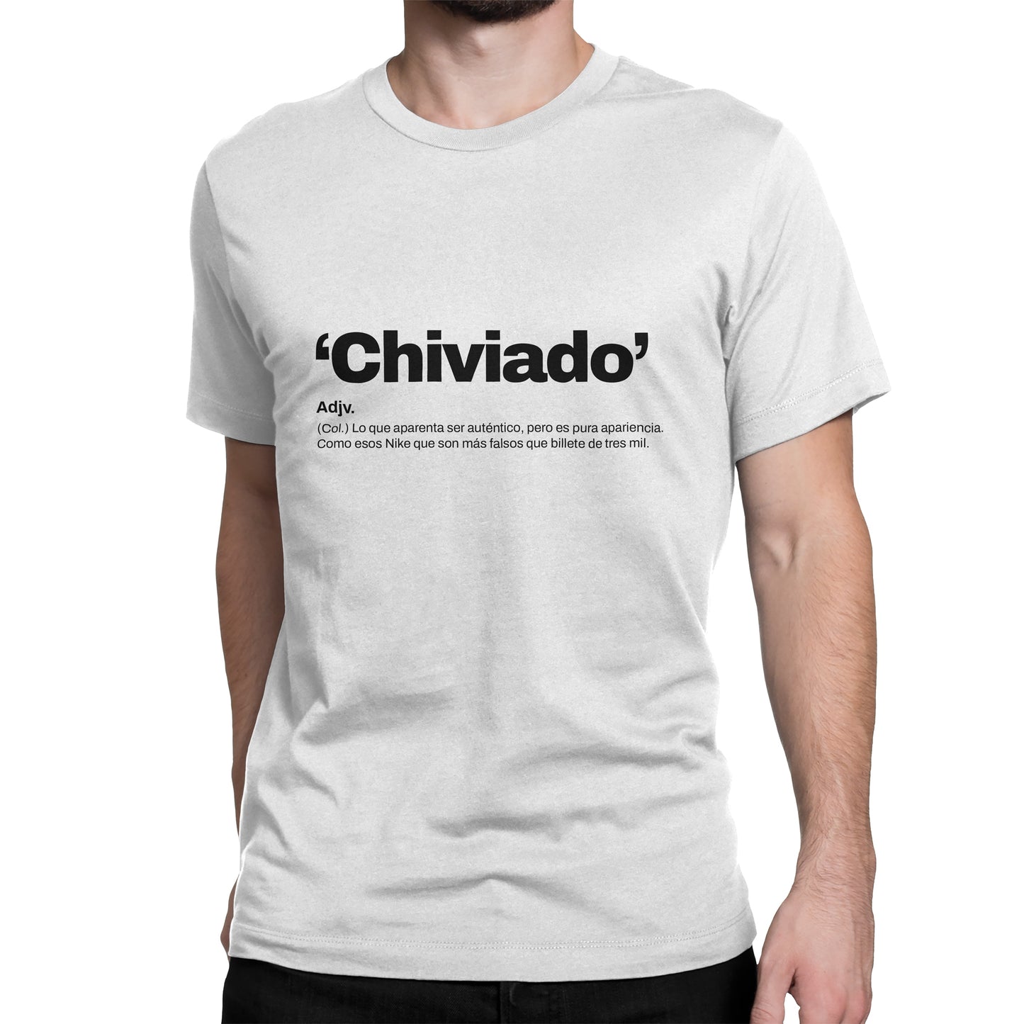Camiseta Estampada Hombre | 'Chiviado'